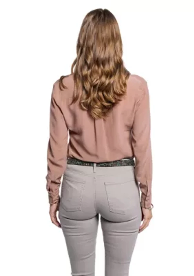 Amazonite Leather Belt