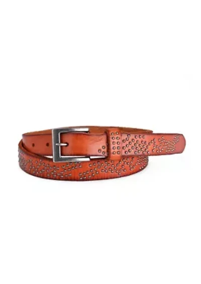 Stardust Leather Belt