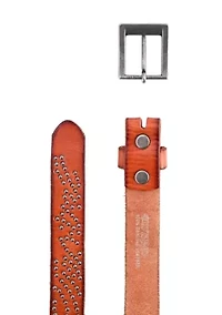 Stardust Leather Belt