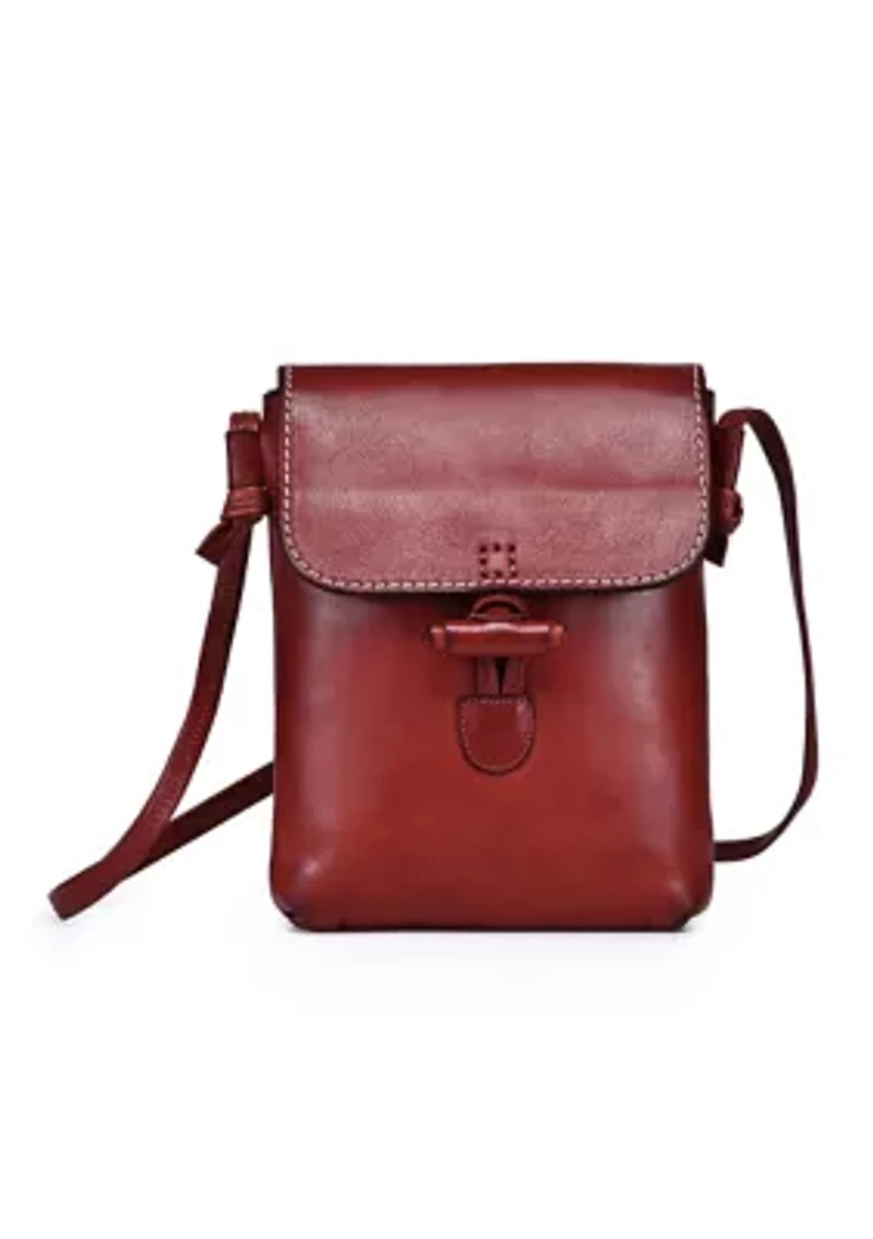 Ixia Small Minimal Everyday Leather Crossbody