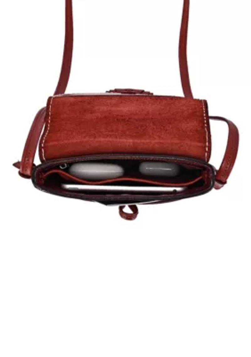 Ixia Small Minimal Everyday Leather Crossbody