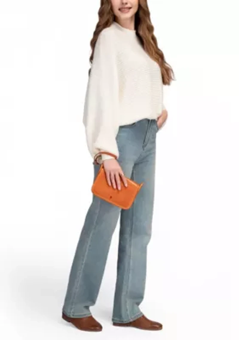 Pansy Mini Everyday Slim Leather Crossbody