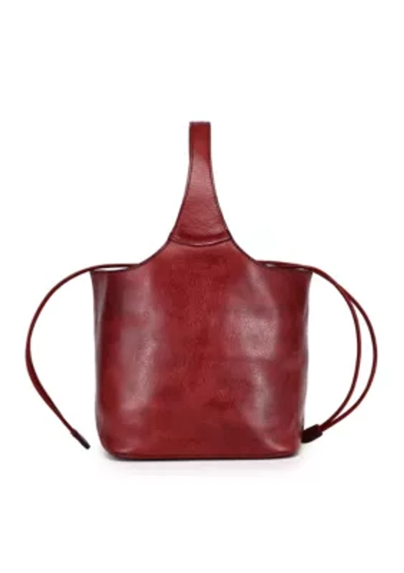 Napa Small Handcrafted Leather Basket Bag