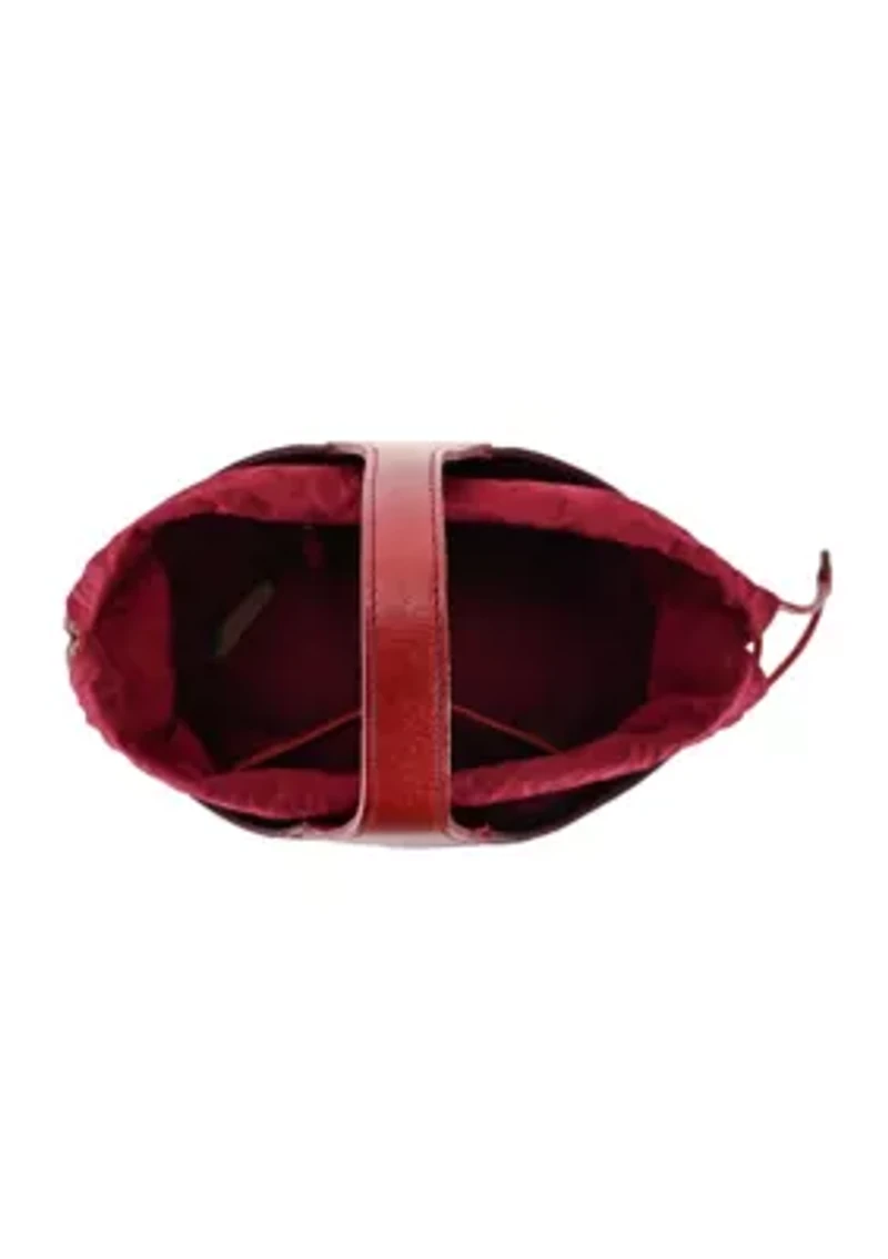 Napa Small Handcrafted Leather Basket Bag