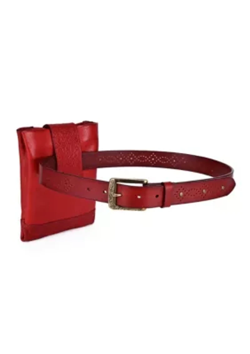 Lily Small Convertible Leather Crossbody