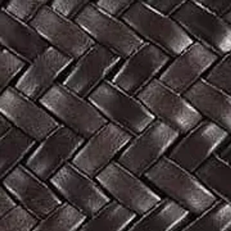 Reed Small Handwoven Leather Barrel Crossbody