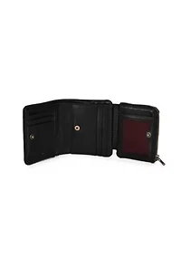 Clover Slim Leather Trifold RFID Wallet