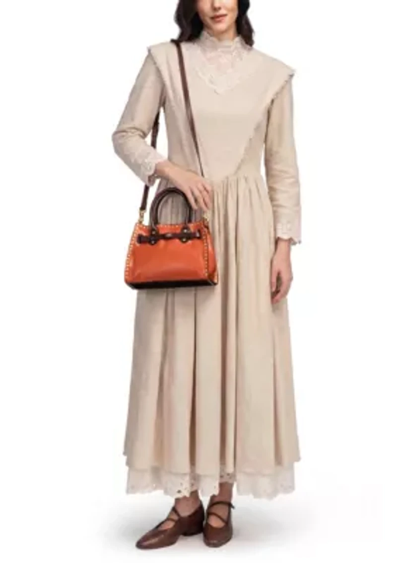 Westland Mini Studded Leather Tote