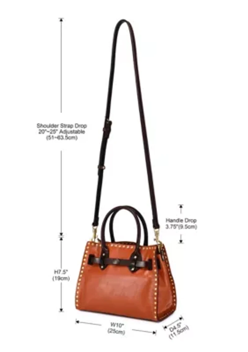 Westland Mini Studded Leather Tote