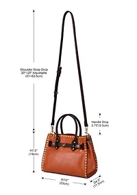 Westland Mini Studded Leather Tote