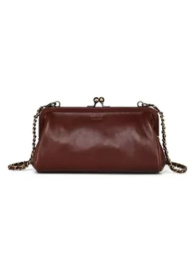 Iris Small Vintage Leather Crossbody