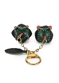 Simi Mini Handcrafted Leather Botanical Fruit Charm