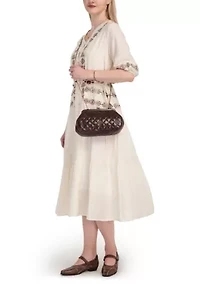 Petunia Small Quilted Leather Crossbody