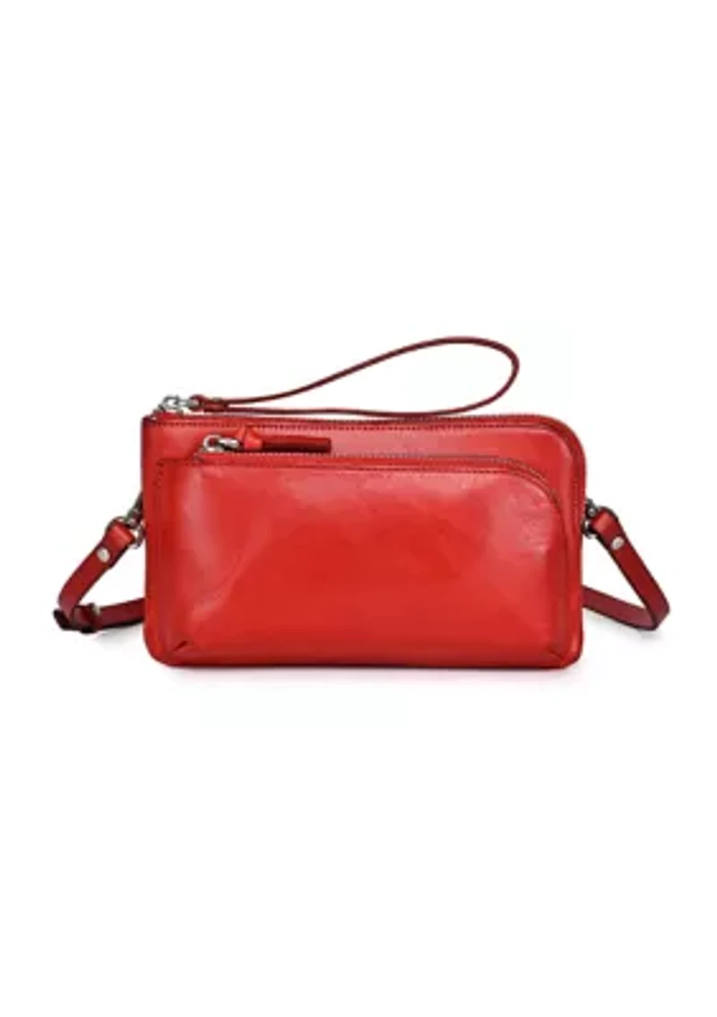 Dahlia Small Convertible Leather Crossbody