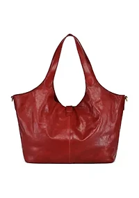Marigold Medium Leather Carryall Tote
