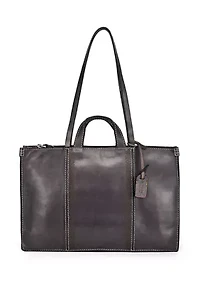 Freesia Large Leather Carryall Tote