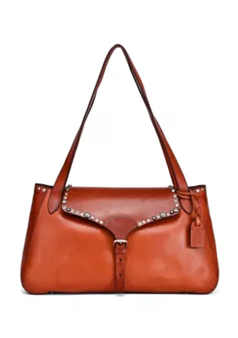 Monarda Oversized Minimal Everyday Leather Shoulder Bag