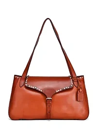 Monarda Oversized Minimal Everyday Leather Shoulder Bag