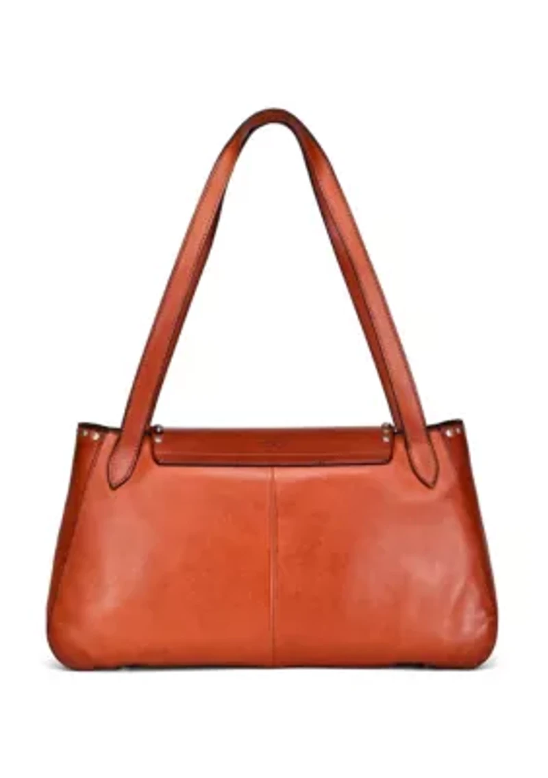 Monarda Oversized Minimal Everyday Leather Shoulder Bag
