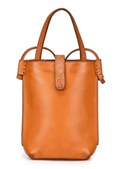 Wishbone Small Convertible Leather Crossbody