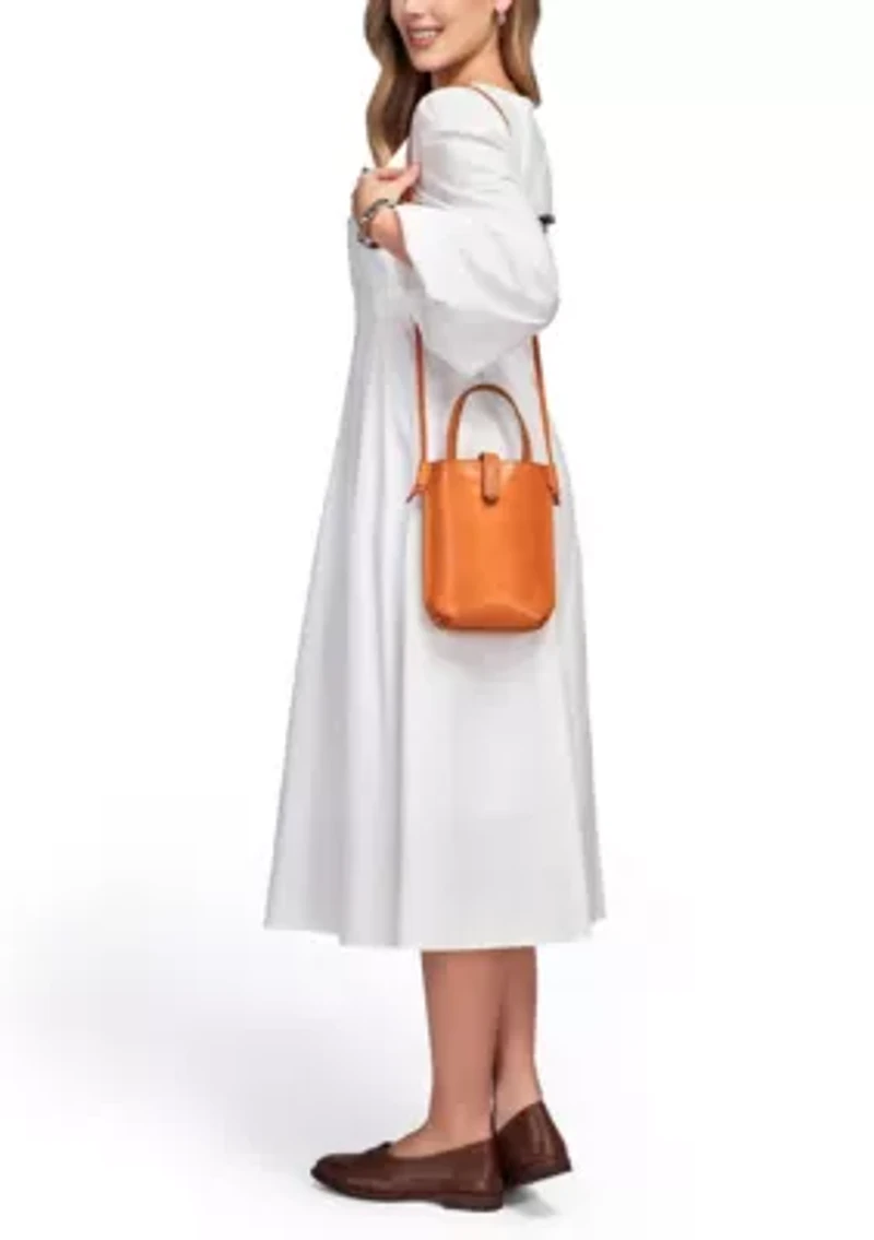 Wishbone Small Convertible Leather Crossbody
