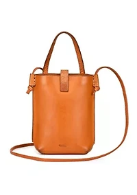 Wishbone Small Convertible Leather Crossbody