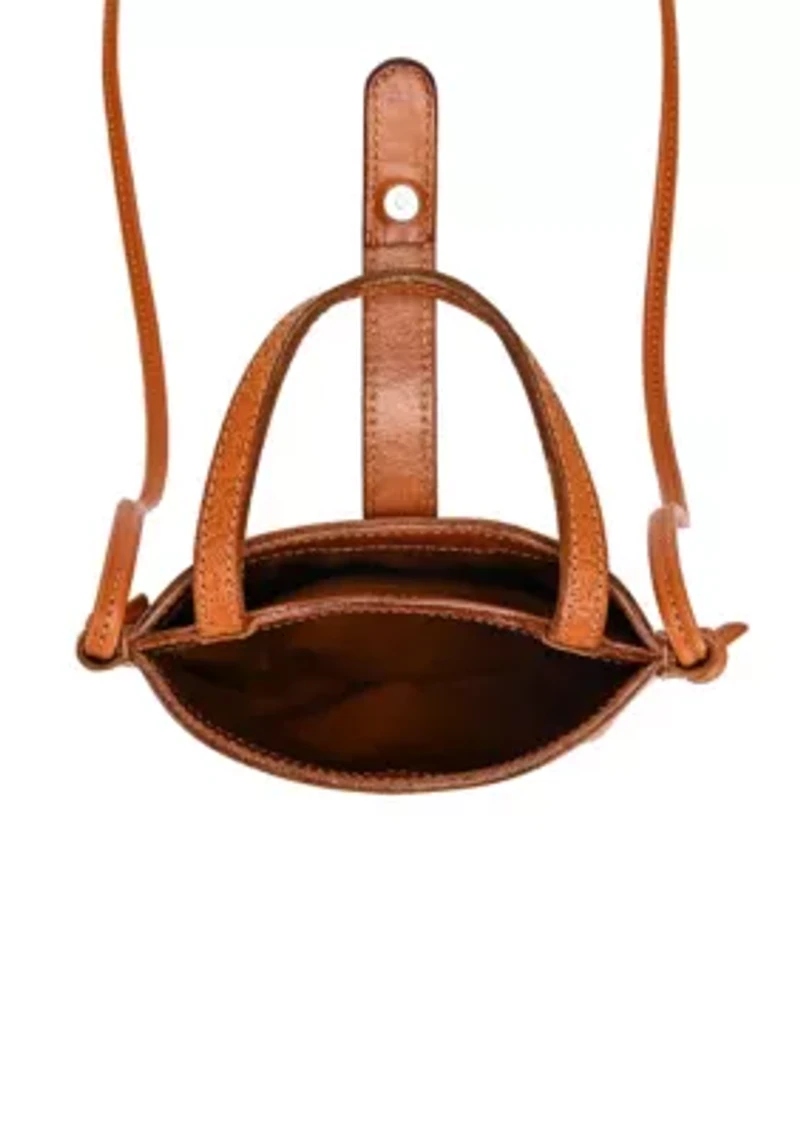 Wishbone Small Convertible Leather Crossbody