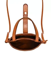 Wishbone Small Convertible Leather Crossbody