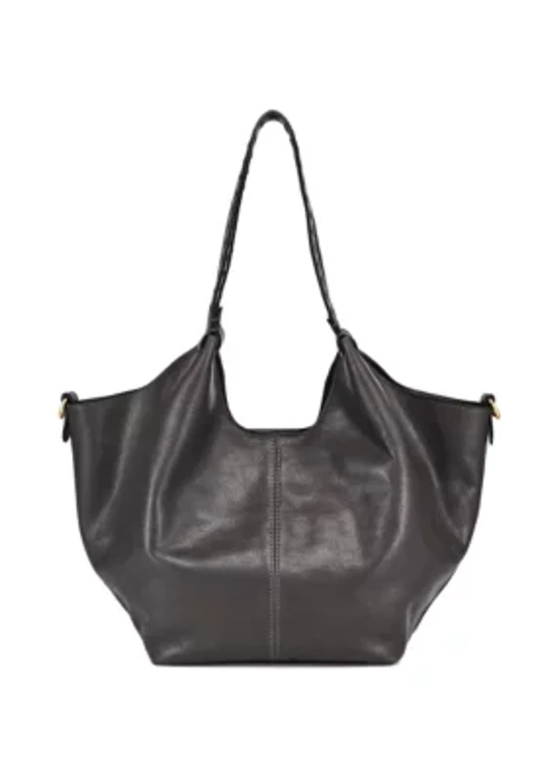Magnolia Small Handwoven Convertible Leather Tote