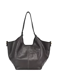 Magnolia Small Handwoven Convertible Leather Tote