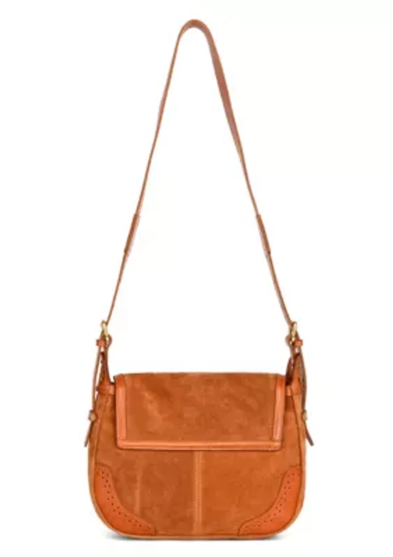 Camellia Small Leather Mailbag