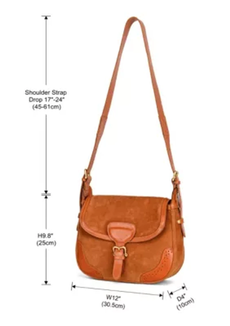 Camellia Small Leather Mailbag