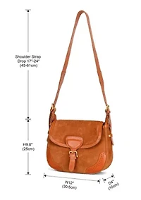 Camellia Small Leather Mailbag