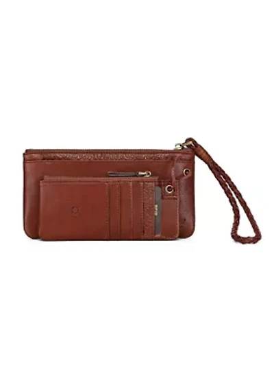 Marigold Modular Leather RFID Zip Wallet