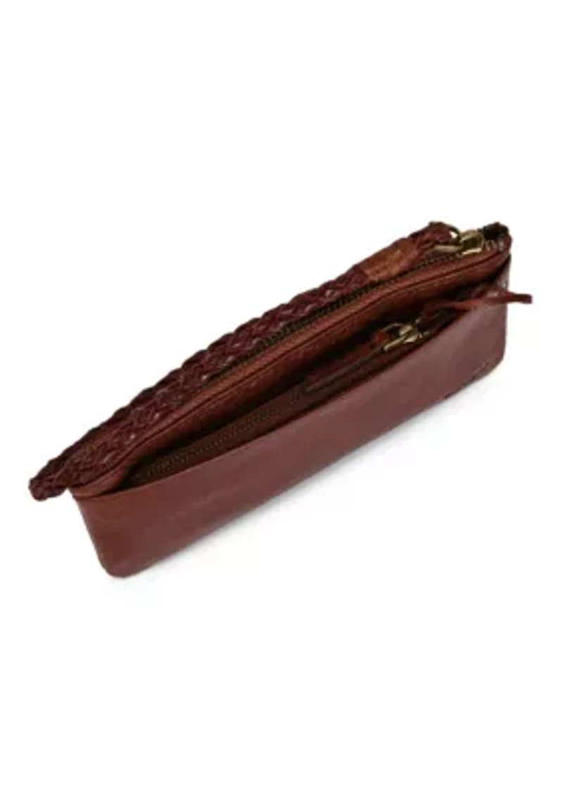 Marigold Modular Leather RFID Zip Wallet