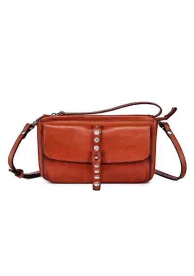Monarda Small Convertible Leather Crossbody
