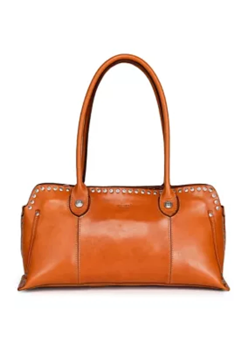 Soul Medium Studded Leather Shoulder Bag