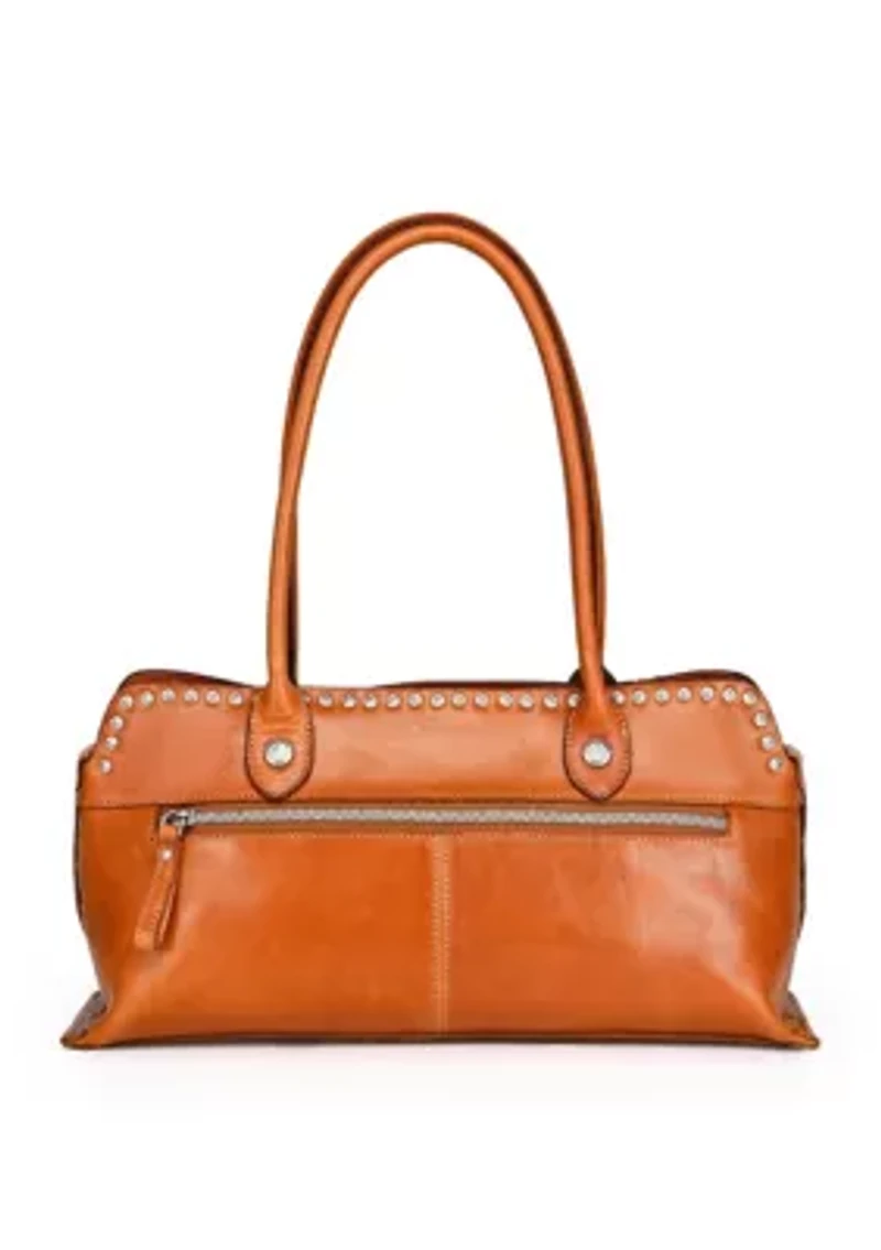 Soul Medium Studded Leather Shoulder Bag