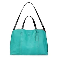 Forest Island Leather Tote