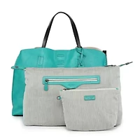 Forest Island Leather Tote