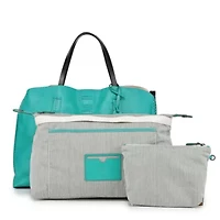 Forest Island Leather Tote