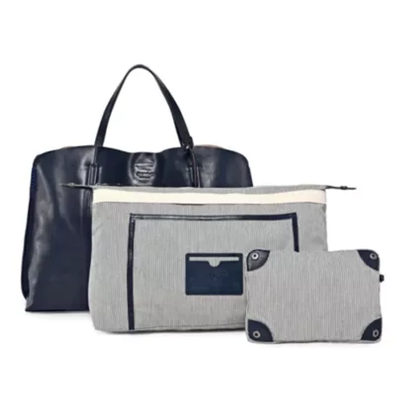 Forest Island Leather Tote