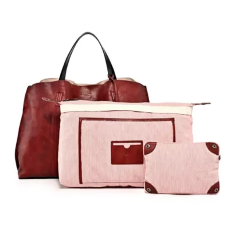 Forest Island Leather Tote