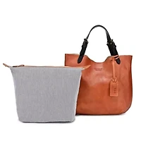 Island Mini Leather Tote
