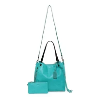 Daisy Leather Tote