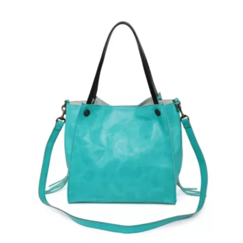 Daisy Leather Tote