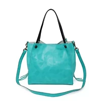 Daisy Leather Tote