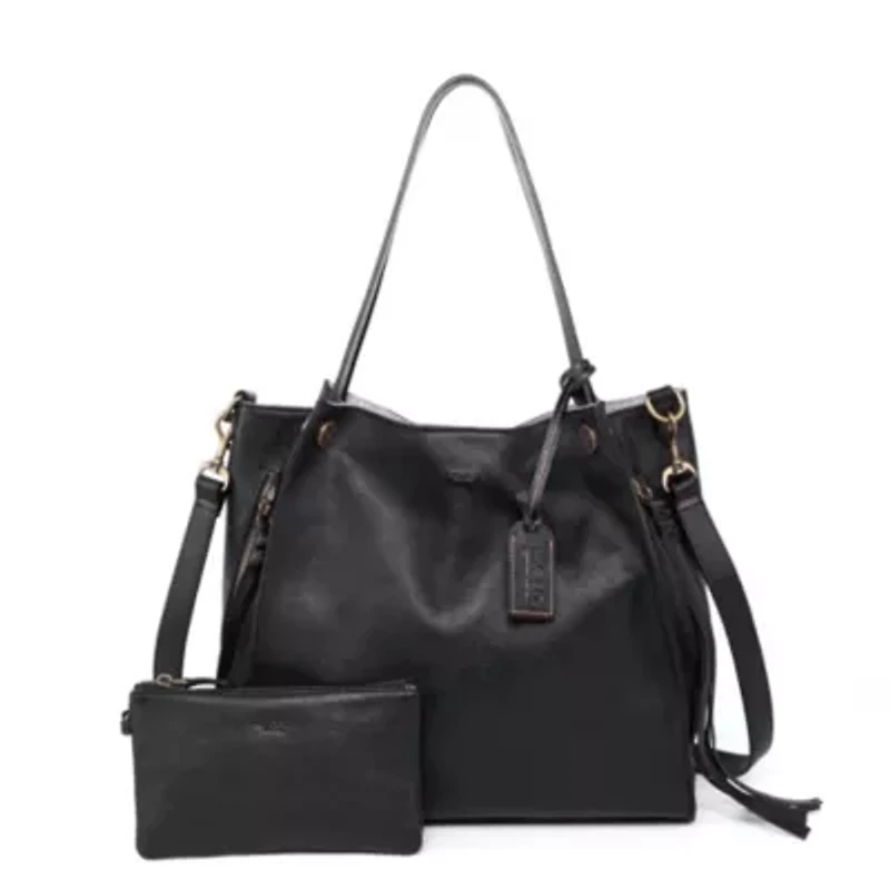 Daisy Leather Tote