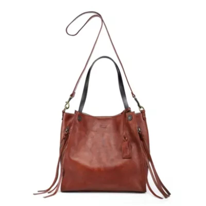 Daisy Leather Tote