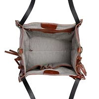 Daisy Leather Tote